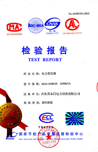 黑龙江电力变压器检测报告